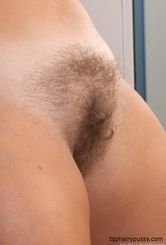 Русская красотка Джесси Файри раздевается и щеголяет своими небритыми подмышками и пушистой киской